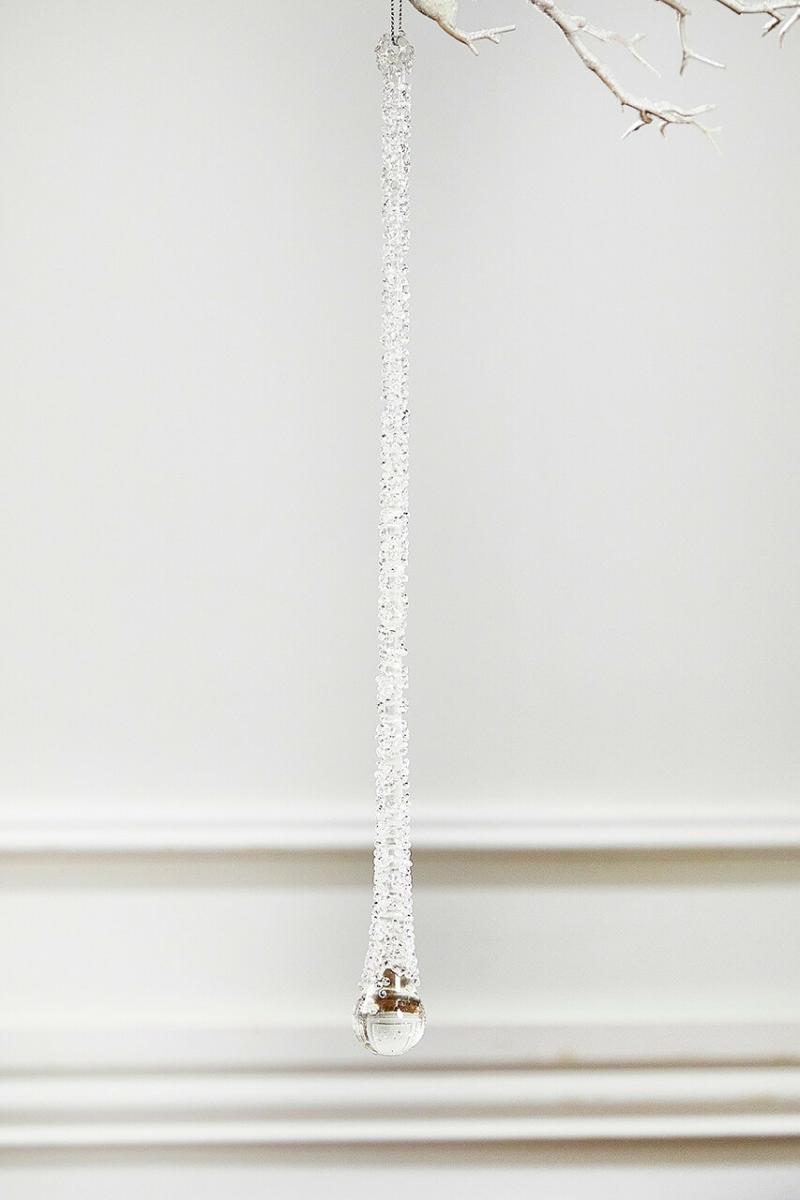 Ornaments | 12" Icicle Holiday Drop Ornament Ornaments Ornaments