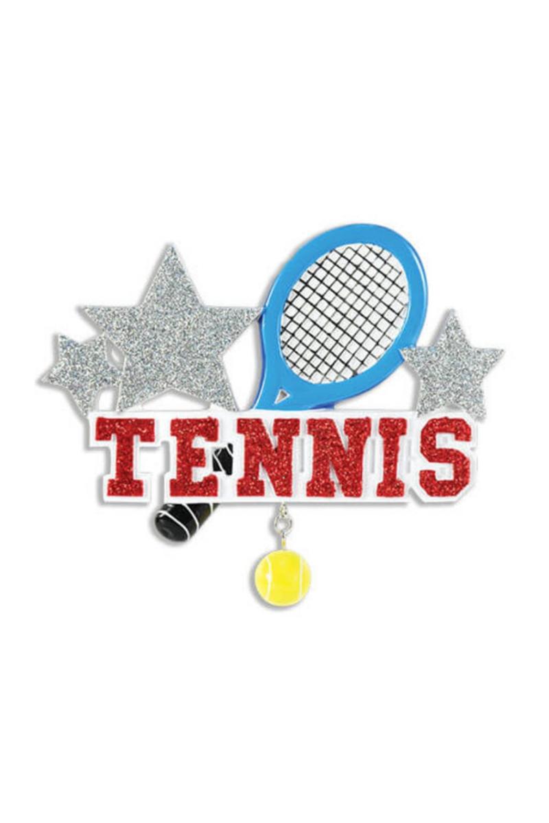 Ornaments | 3" Tennis Customizable Ornament Ornaments Ornaments