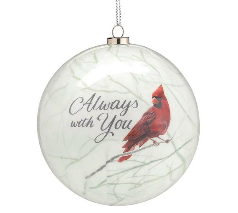 Ornaments | 4" "Always With You" Cardinal Ornament Ornaments Ornaments