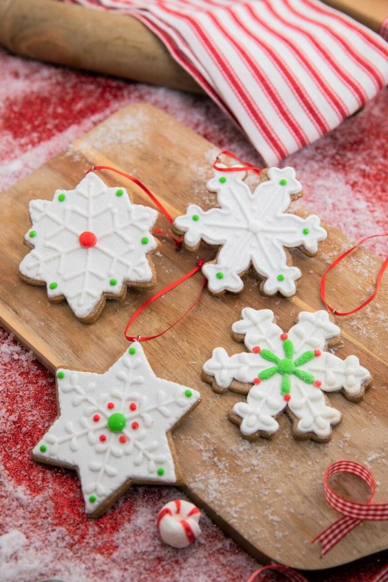 Ornaments | 4" Snowflake Cookie Ornament Ornaments Ornaments