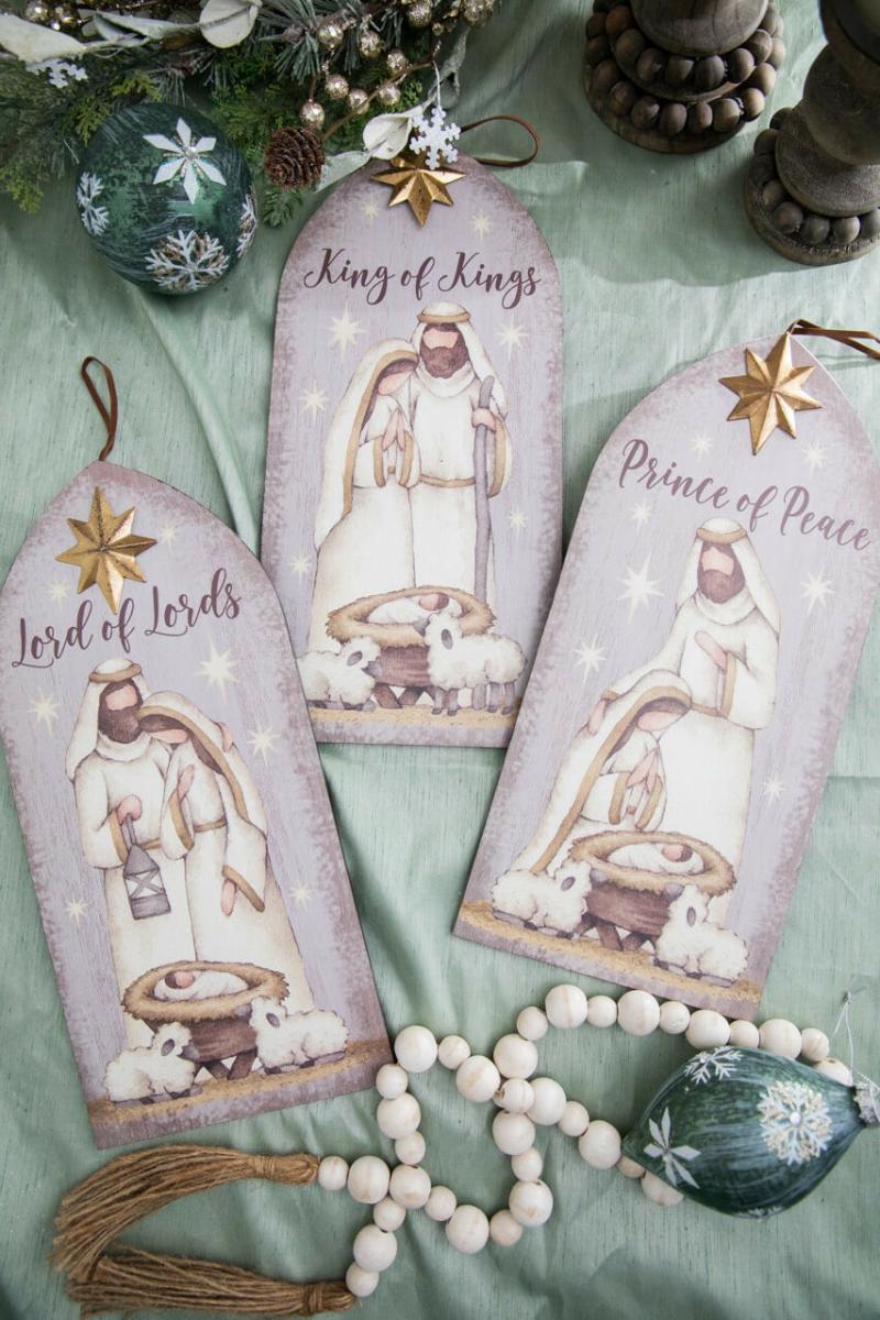 Ornaments | 6" Names Of Jesus Large Ornament Ornaments Ornaments