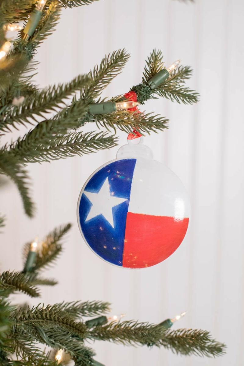 Ornaments | Personalizable Texas Flag Ornament Ornaments Ornaments