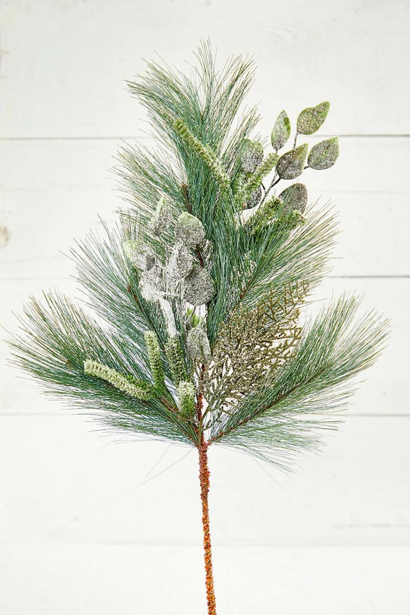 Picks & Sprays | 29" Christmas Cedar Eucalyptus Spray Picks & Sprays Picks & Sprays