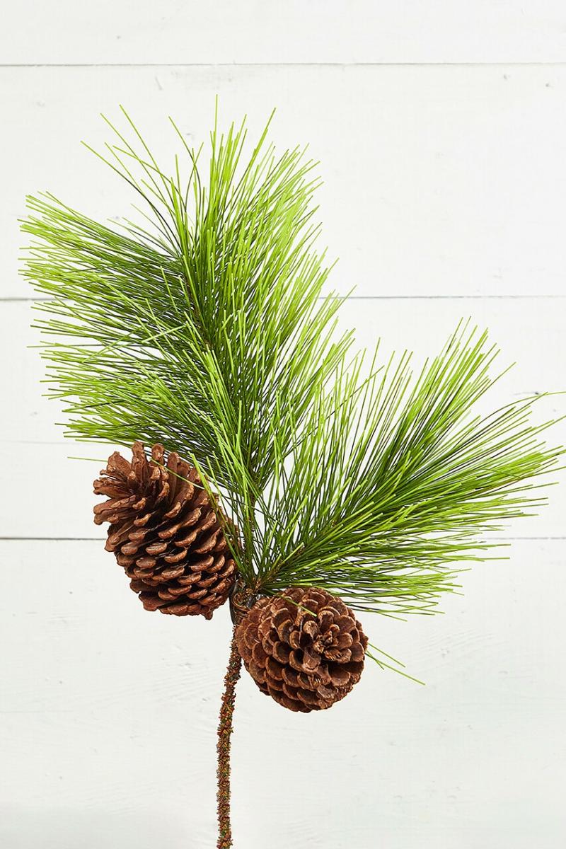 Picks & Sprays | 22" Jumbo Pine Spray With Pinecones Picks & Sprays Picks & Sprays