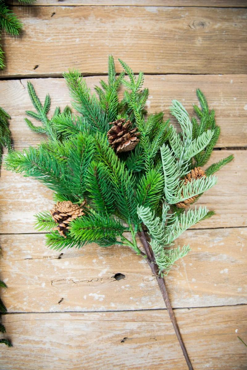 Picks & Sprays | 24" Real Touch Norfolk Spruce Juniper Spray Picks & Sprays Picks & Sprays