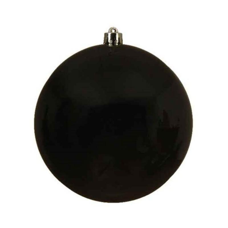 Ornaments | Black Shatterproof Ornament – 14Cm Diameter Ornaments Ornaments